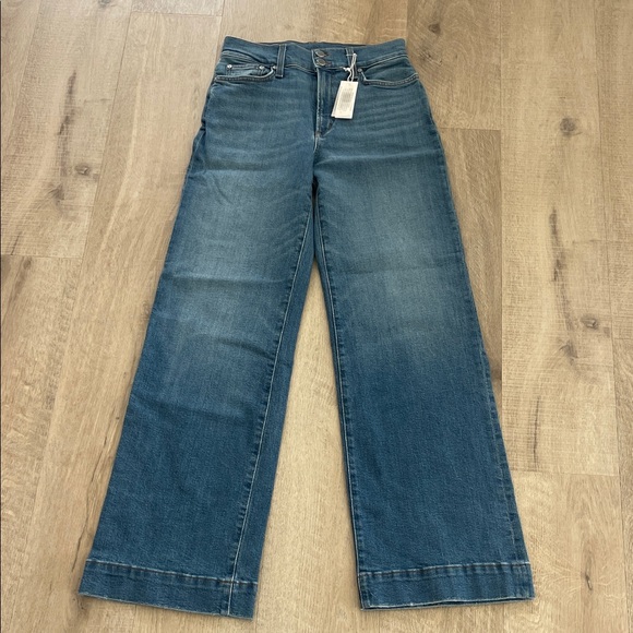 Outerknown Denim - Outerknown Wide Leg Jeans NWT Size 27 Organic Cotton Sustainable Surf Blue